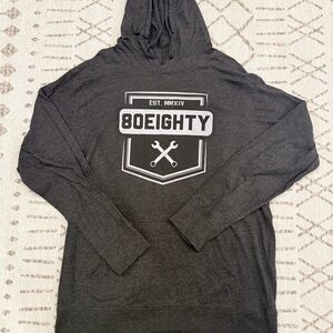 Men's Gray Hoodie